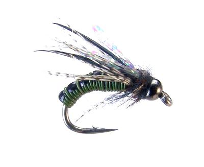 MONTANA FLY - WIRED CADDIS - OLIVE [TSM-H628]