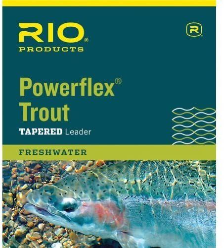 RIO - POWERFLEX TROUT TAPERED LEADER